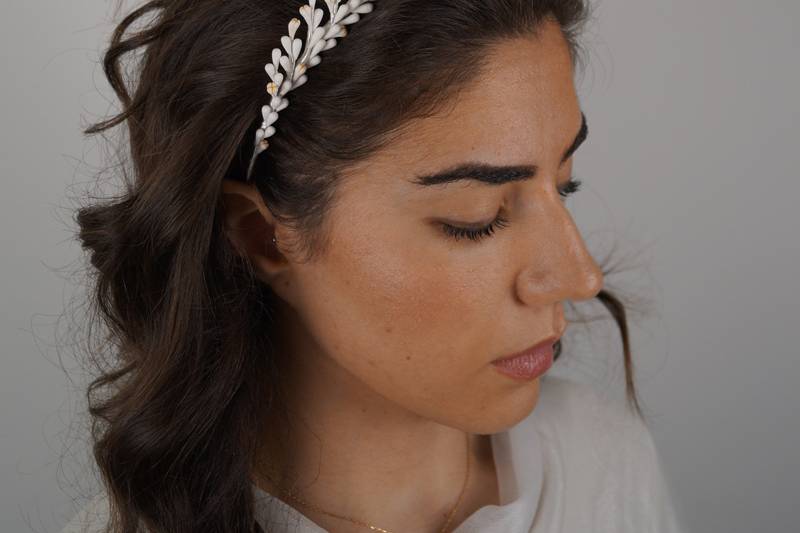 Diadema de novia. Martina