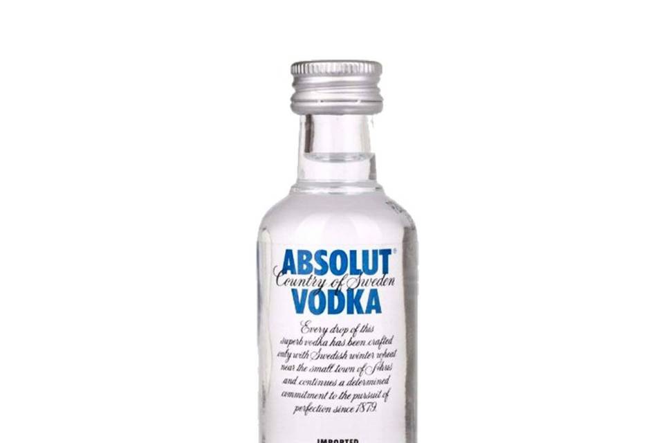 Miniatura absolut vodka