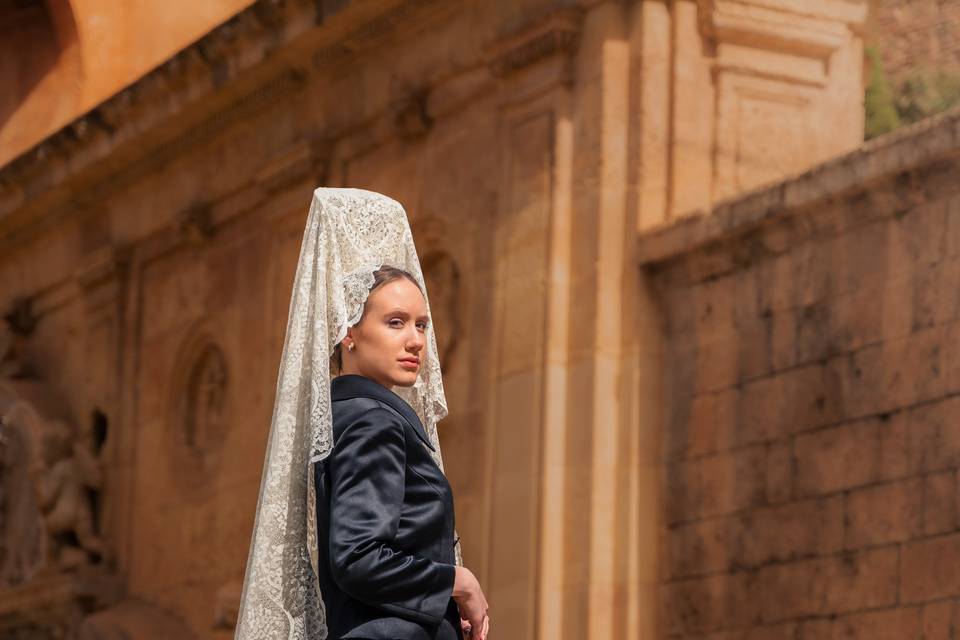 Mantilla para semana santa