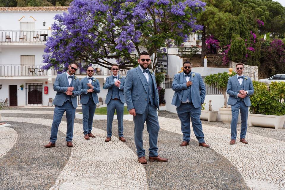 Groom and Groomsmen