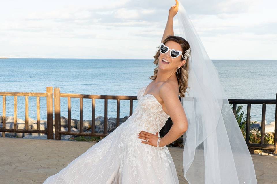 Fun bride