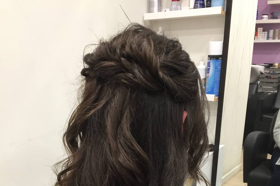 Trenza para ir a una boda