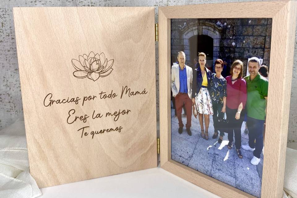 Marco madera personalizado