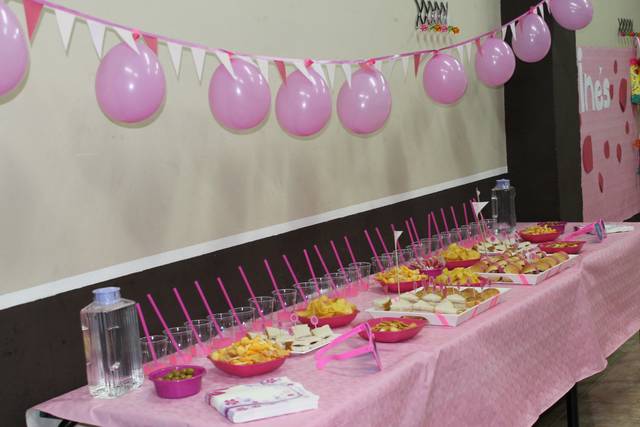 Merienda de cumpleaños