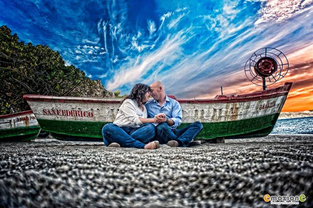 Preboda en el mar