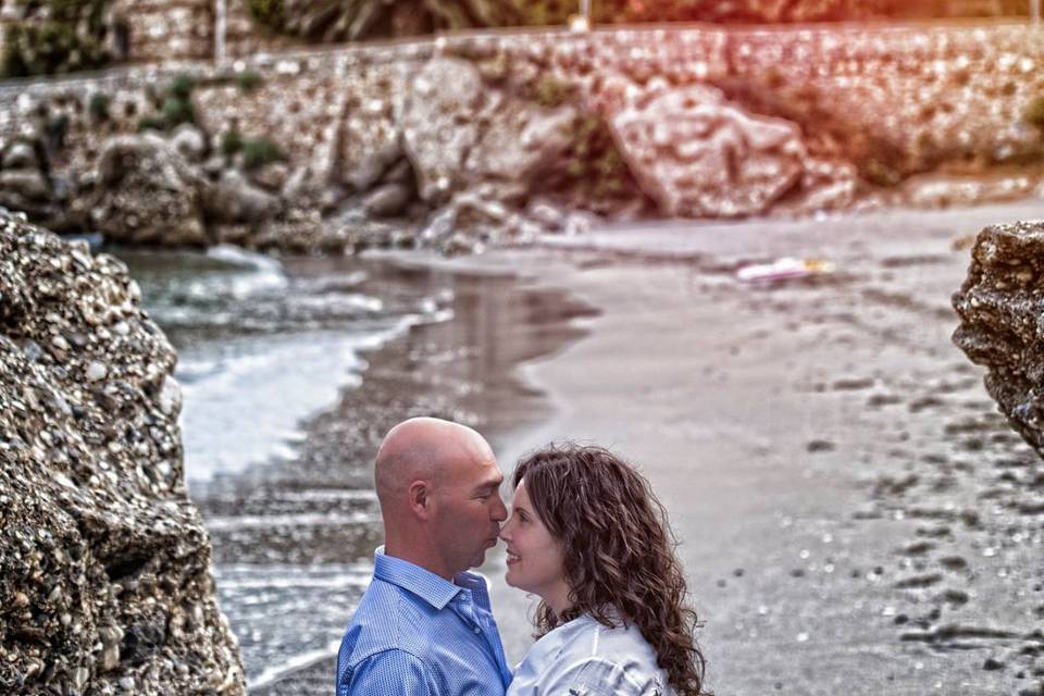 Preboda en la playa