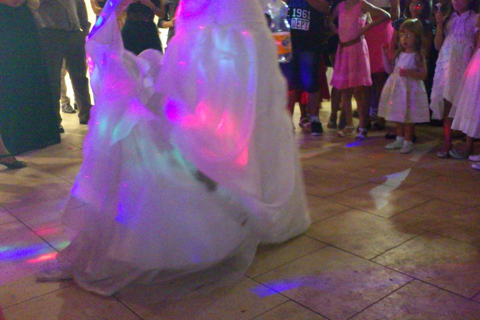 Inicios de baile de novios