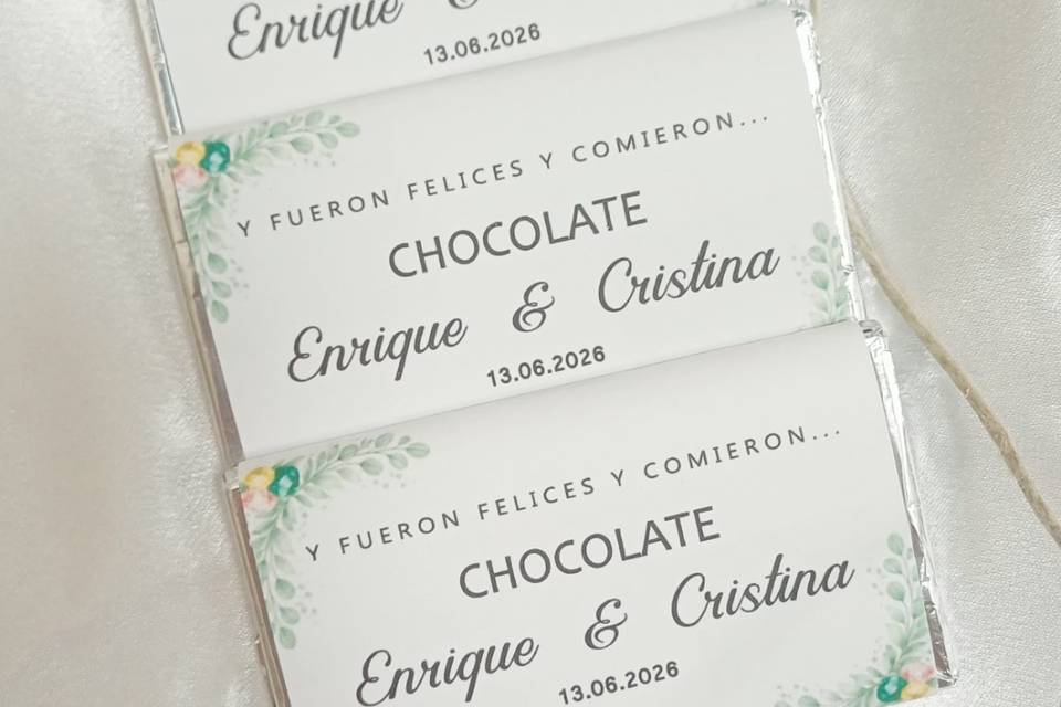 Chocolate Personalizado