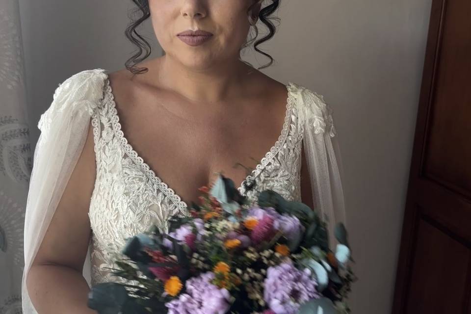 Maquillaje novia Angela