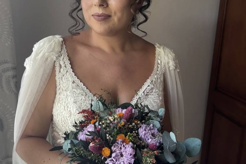 Maquillaje novia Angela