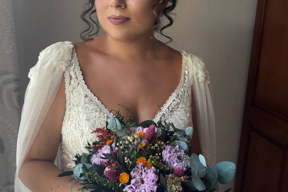 Maquillaje novia Angela