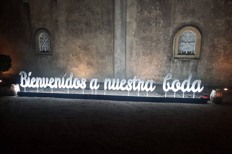 Bienvenidos a nuestra boda