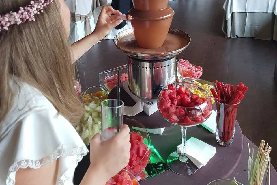 Fuente chocolate