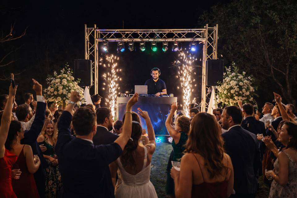 Dj animador exterior