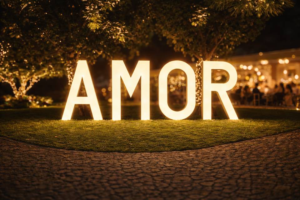 Letras AMOR XXL