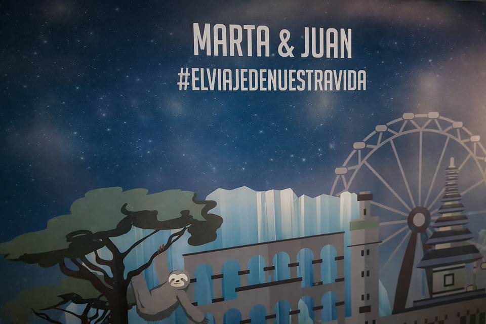 Photocall personalizado