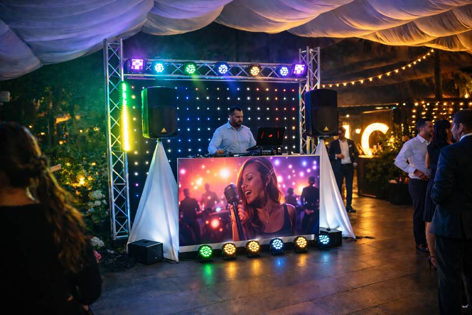 Dj pantalla LED