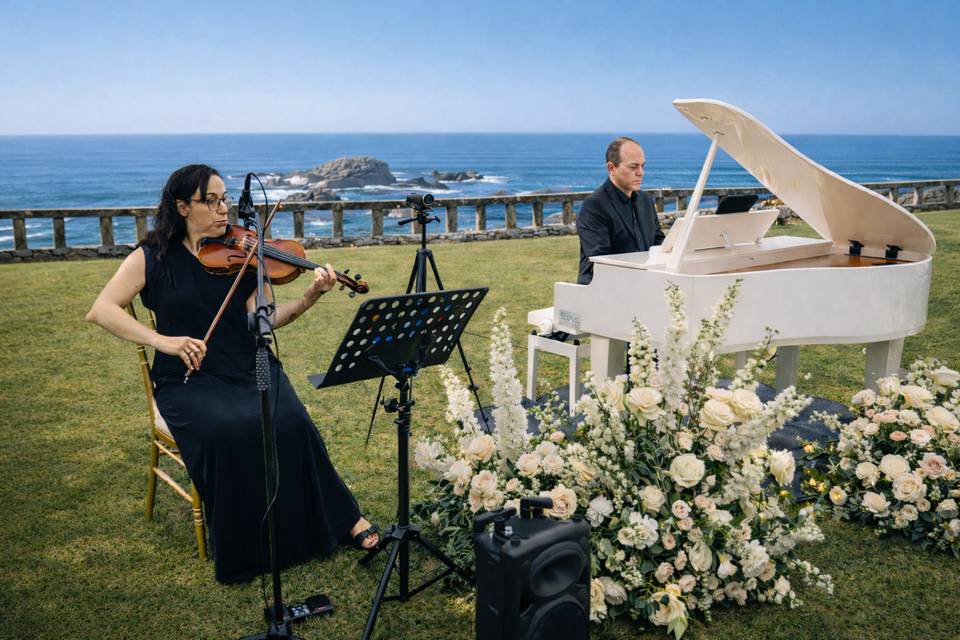 Piano y violín