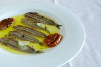 Anchoas en aceite de oliva