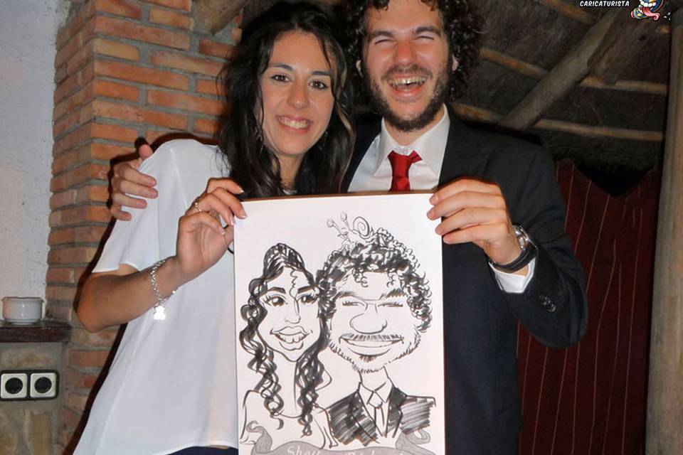 DCM Caricaturas en eventos