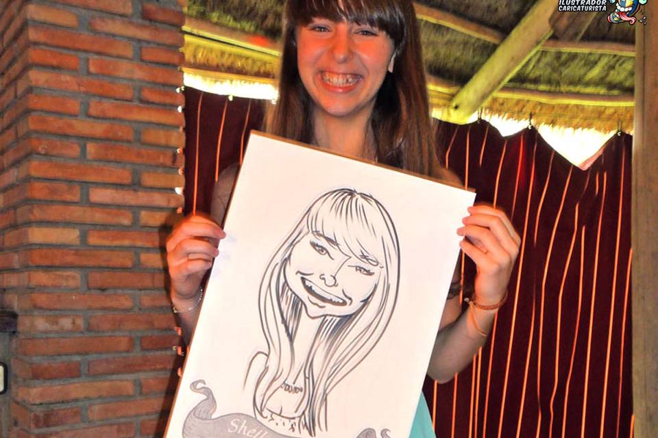 DCM Caricaturas en eventos