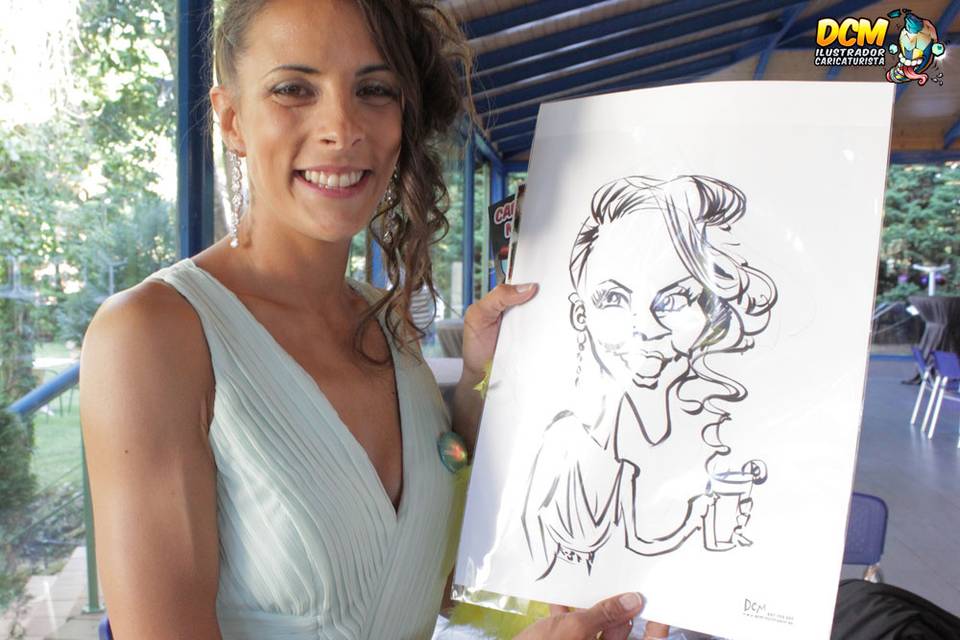 DCM Caricaturista en Vitoria