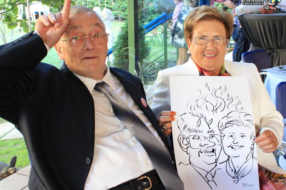 DCM Caricaturista en Donostia