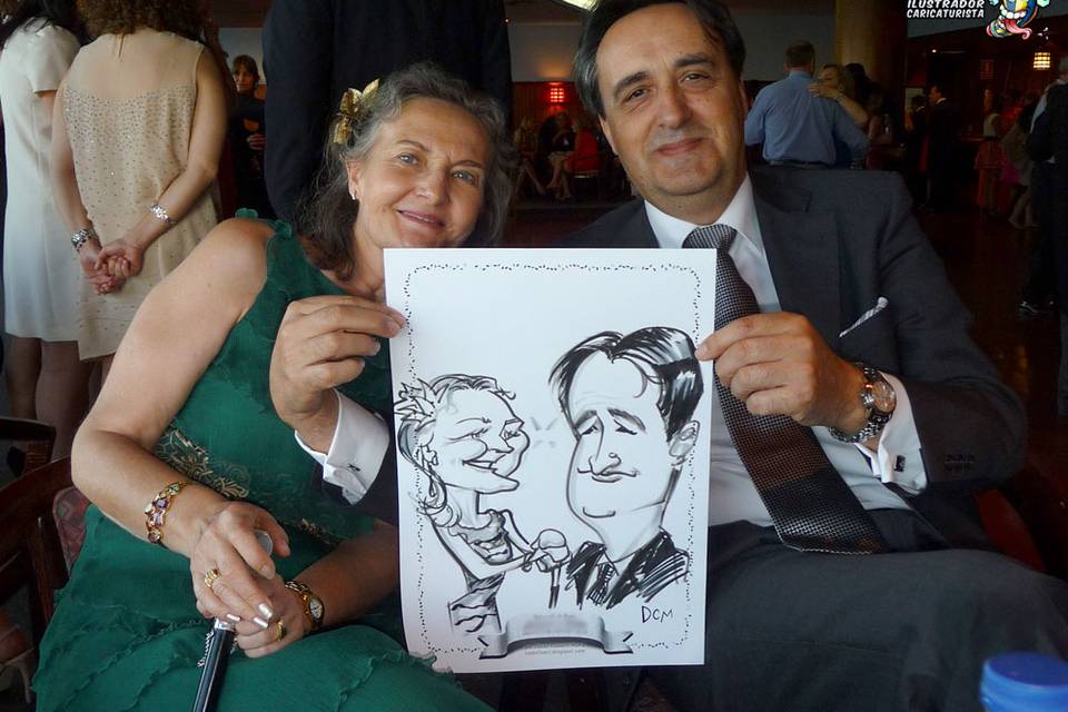 DCM Caricaturista en Donostia