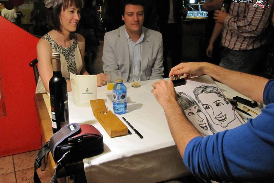 DCM Caricaturista en Cantabria