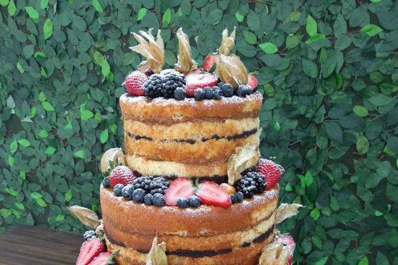 Naked Cake con frutas