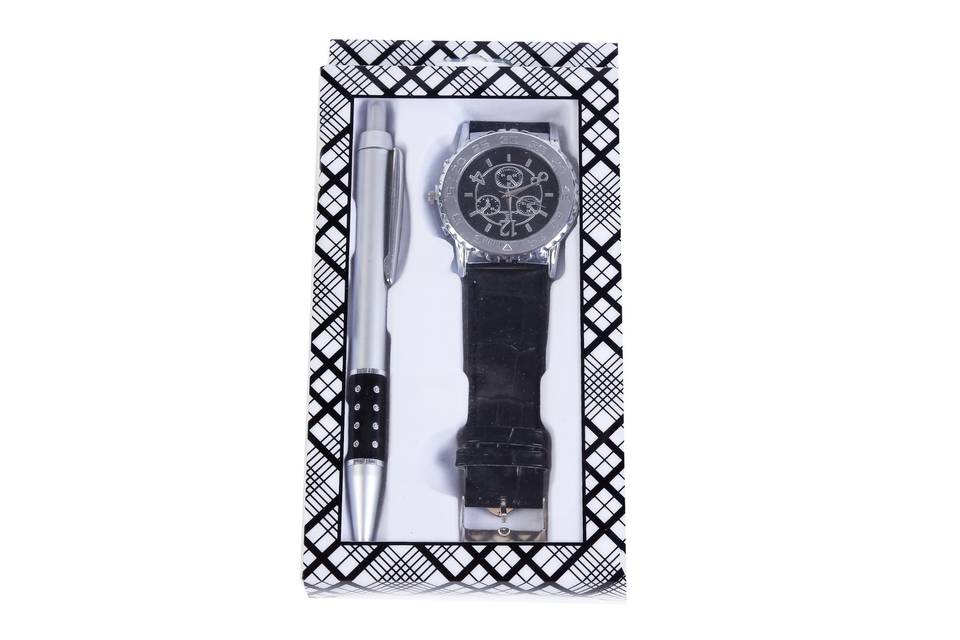 Set boligrafo + reloj