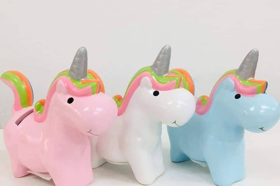 Hucha unicornio