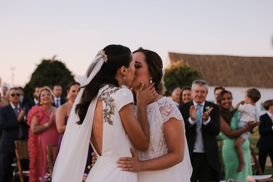 Paula y Laura ceremonia