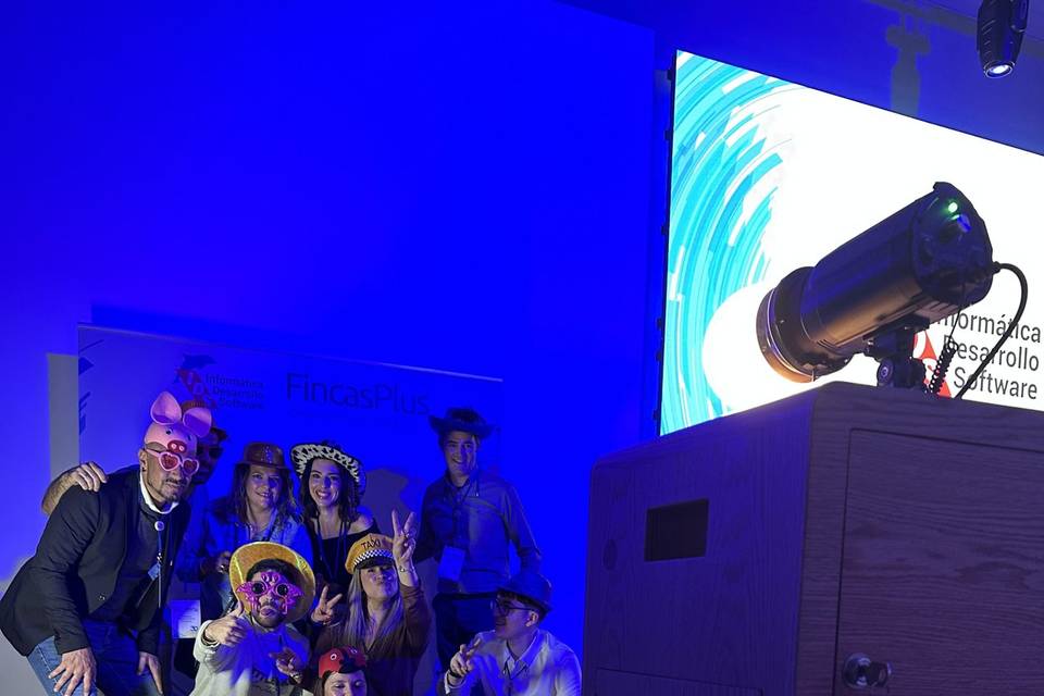 Evento empresa fotomaton