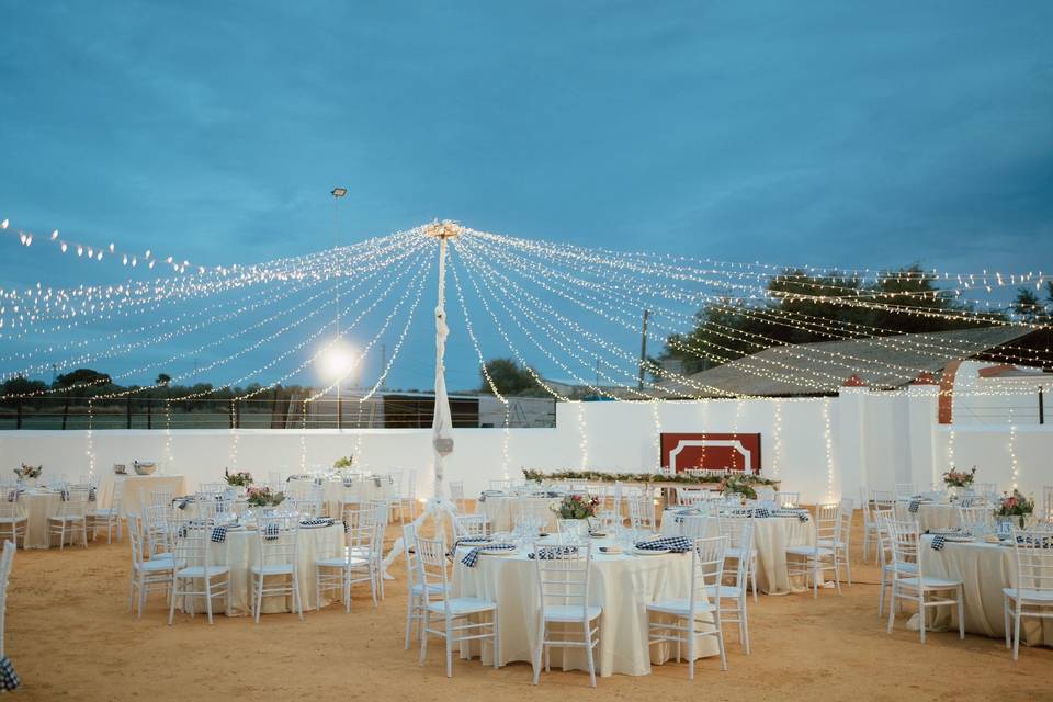 Un banquete al aire libre