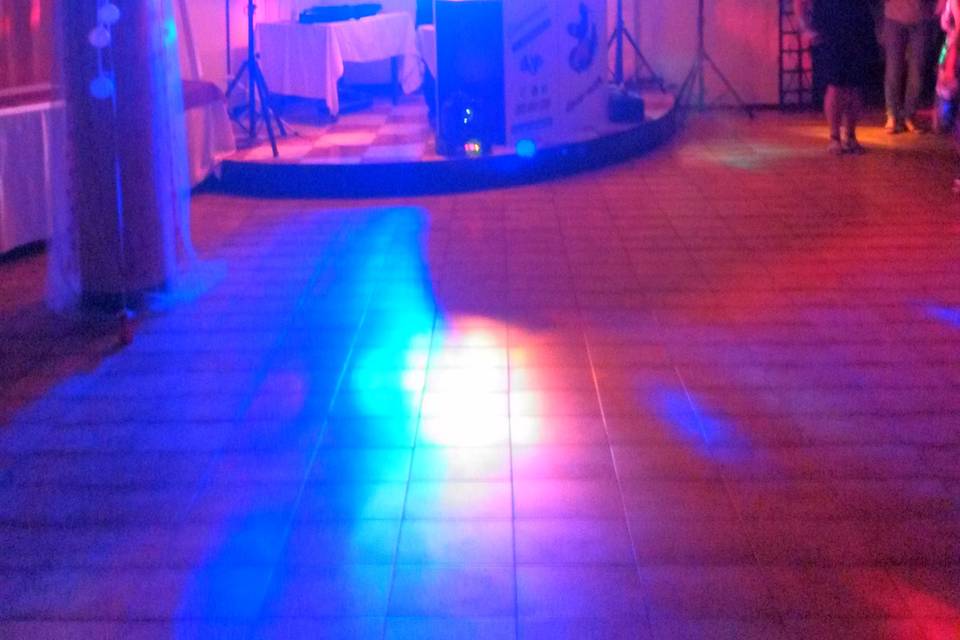 Iluminación de pista de baile