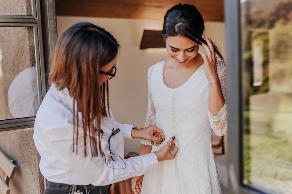 El vestido de la novia