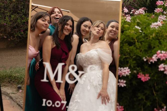 M&S woman in the mirror