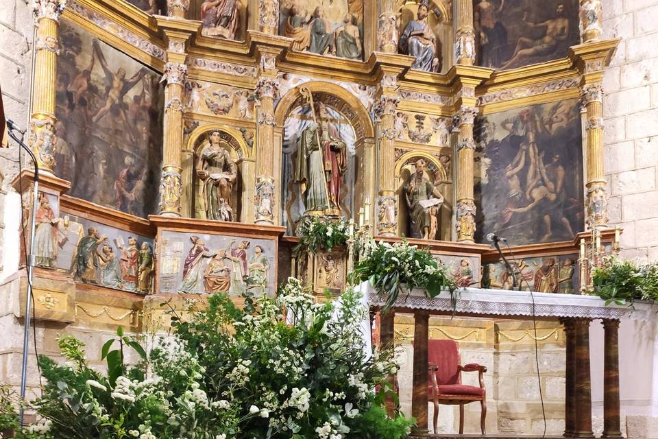 Decoración de altar