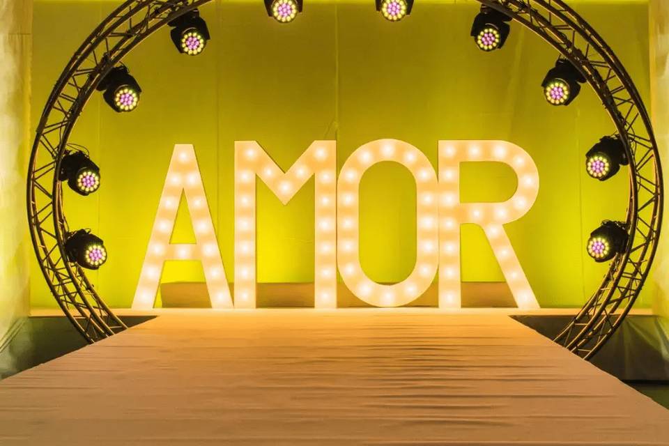 Letras amor + dj