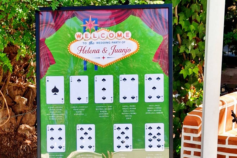 Seating Plan Las Vegas