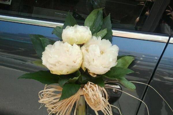 Detalle coche nupcial