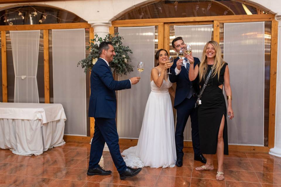 El brindis