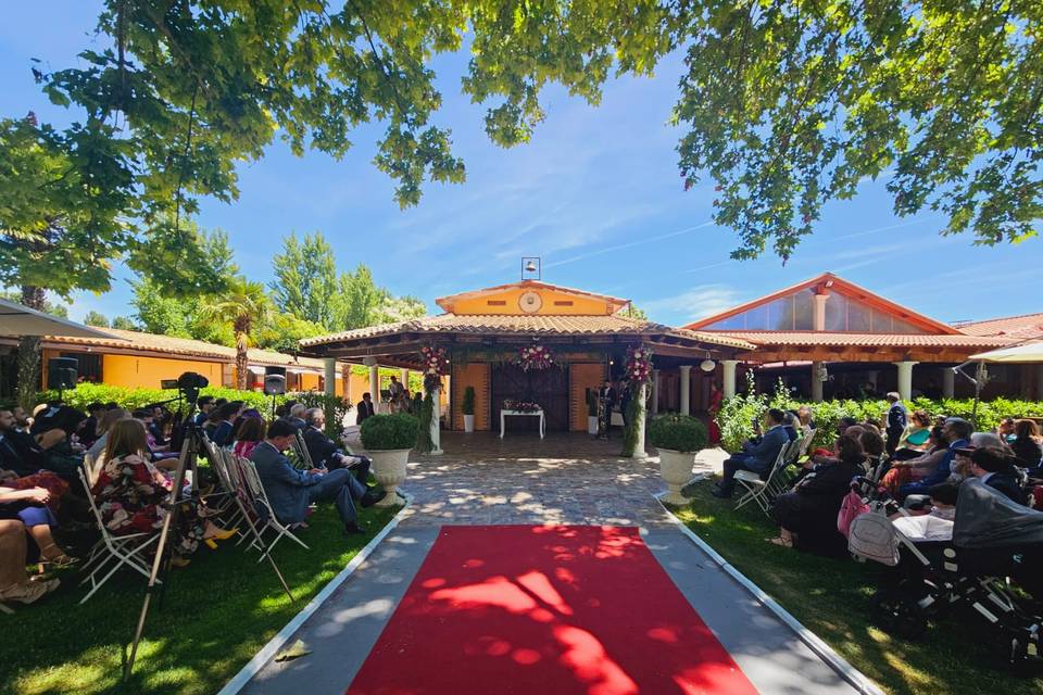 Ceremonia Civil al aire libre