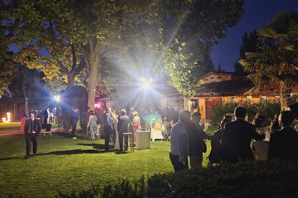 Cóctel en bodas de noche