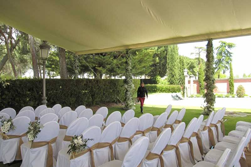 Carpa para ceremonia