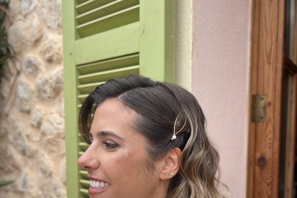 Bride makeup & hair