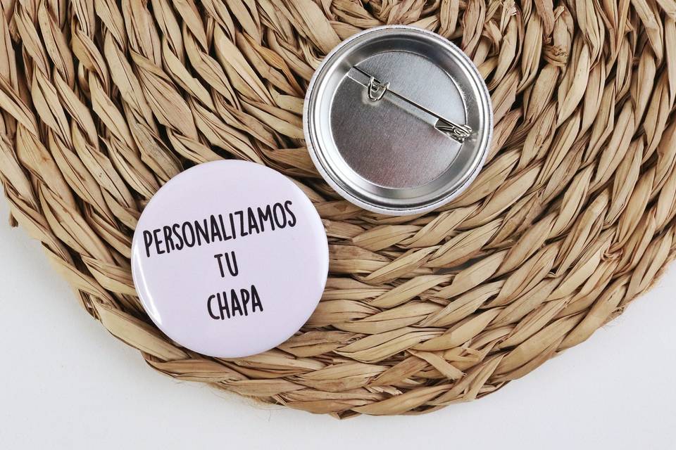 Chapa Detalle Boda Beer