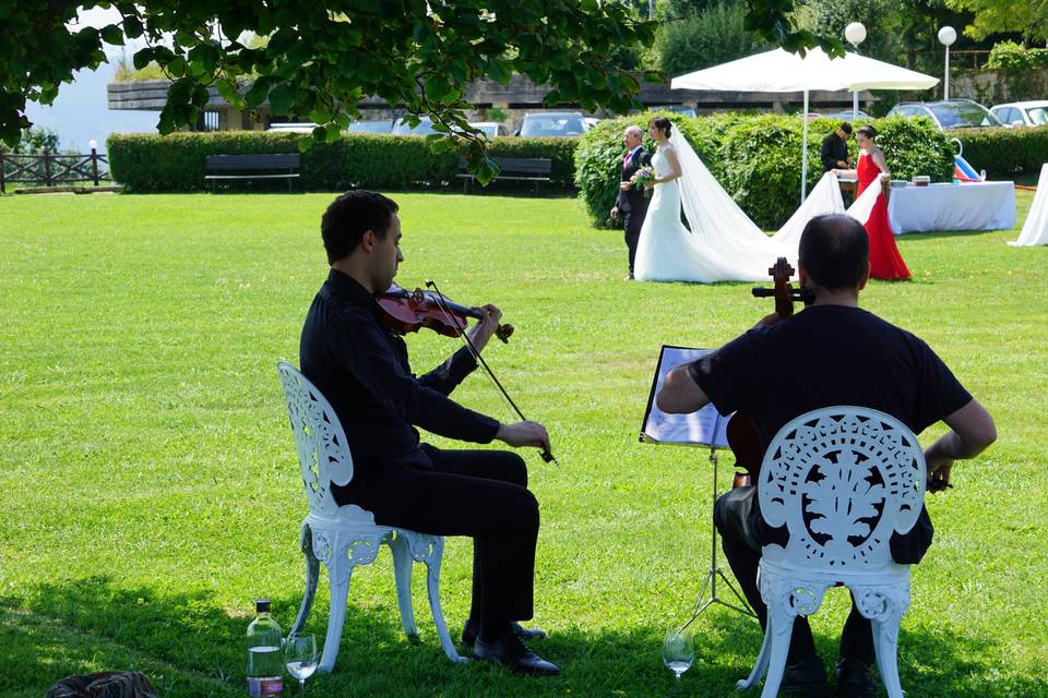 Ceremonia en Finca Itxas Bide