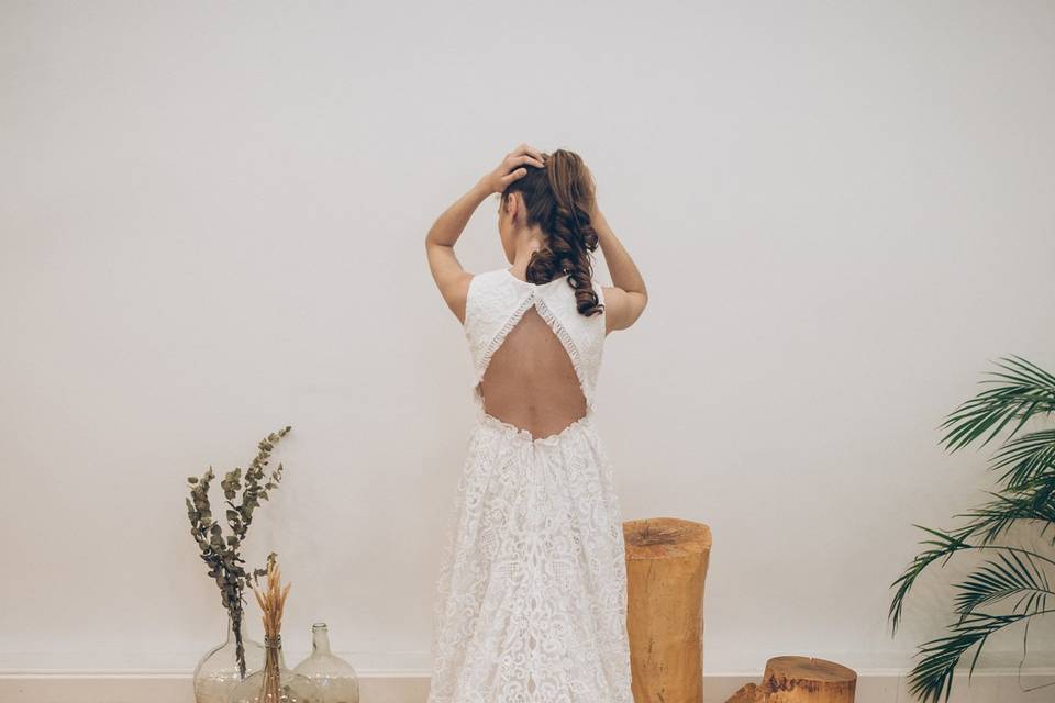 Vestido de novia - Modelo Sinde